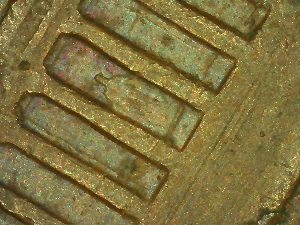 1965-Lincoln-Cent,-Curious-Feature-On-Reverse