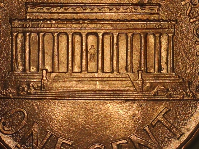 Uncirculated-1995-Lincoln-Penny---Texture-/-Drip?