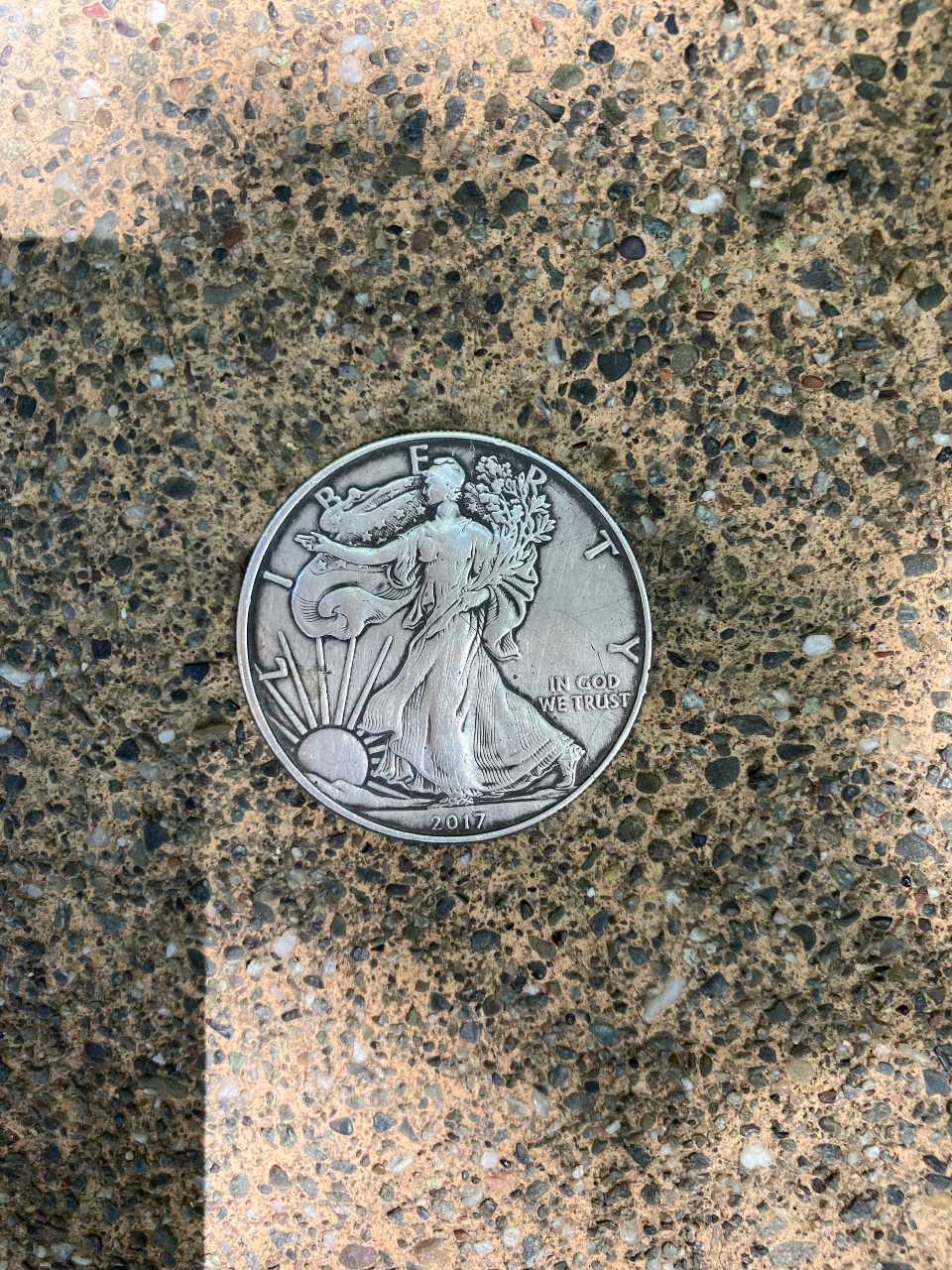 Strange-Place-To-Find-An-American-Silver-Eagle