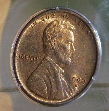 1909---S-VDB-Lincoln-Wheat-Cent-For-Grading