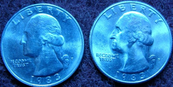 1982-&-1983-Quarters-For-Grading
