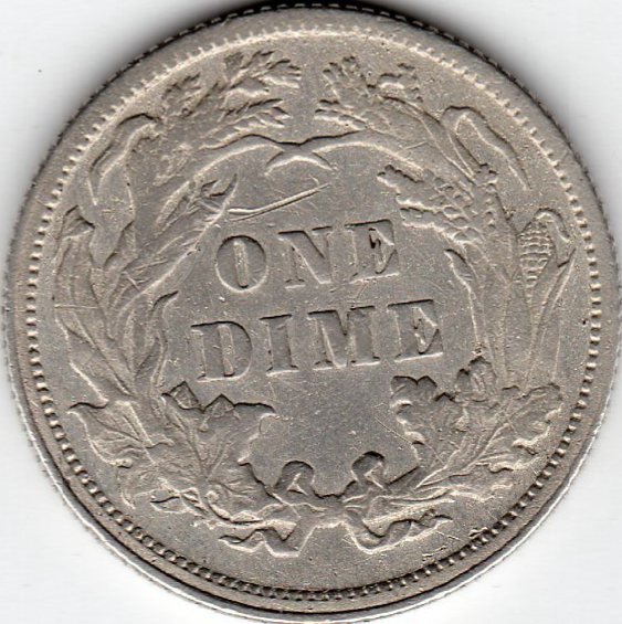 1877-Dime-For-Grading