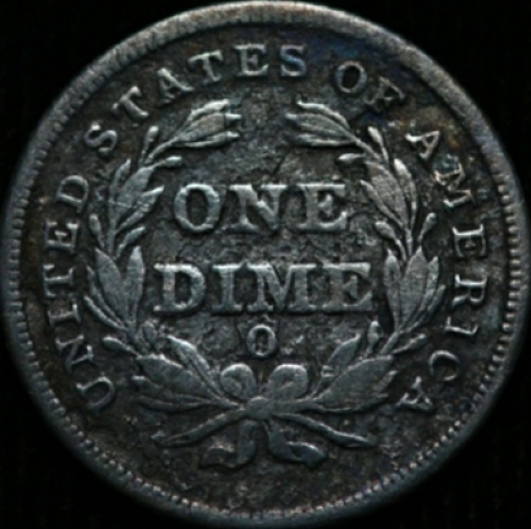 1838-O-Dime-For-Grading