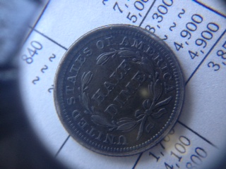 1857-Dark-Tone-Half-Dime...-Does-Anyone-Know-The-Value?