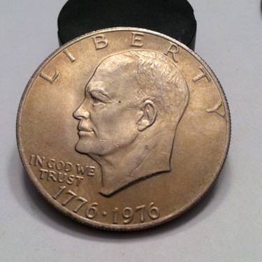 Toned-1776-1976-Ike-Dollar