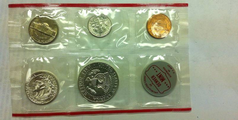 1964-Unciriculated-Mint-Set