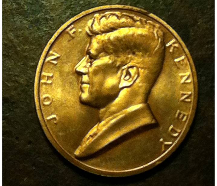 Kennedy-Bronze-Inauguration-Medal