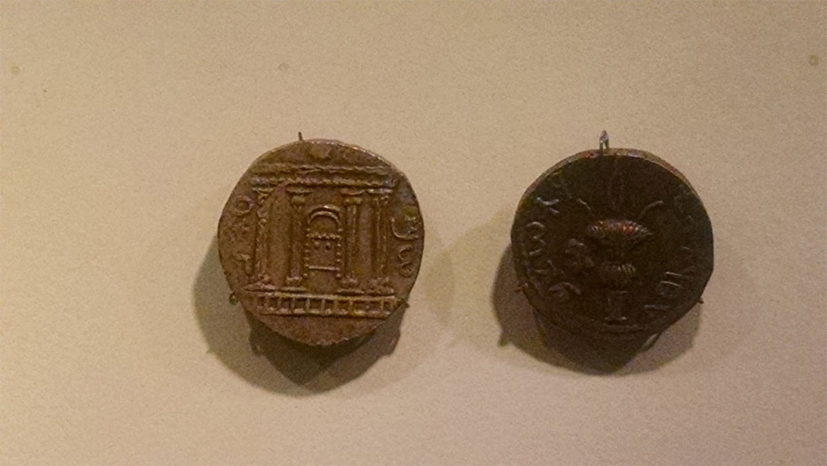 The-Israel-Museum-In-Jerusalem---Coins-Of-Bar-Kochba