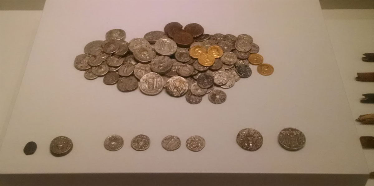 The-Israel-Museum-In-Jerusalem---Coins-Of-Bar-Kochba