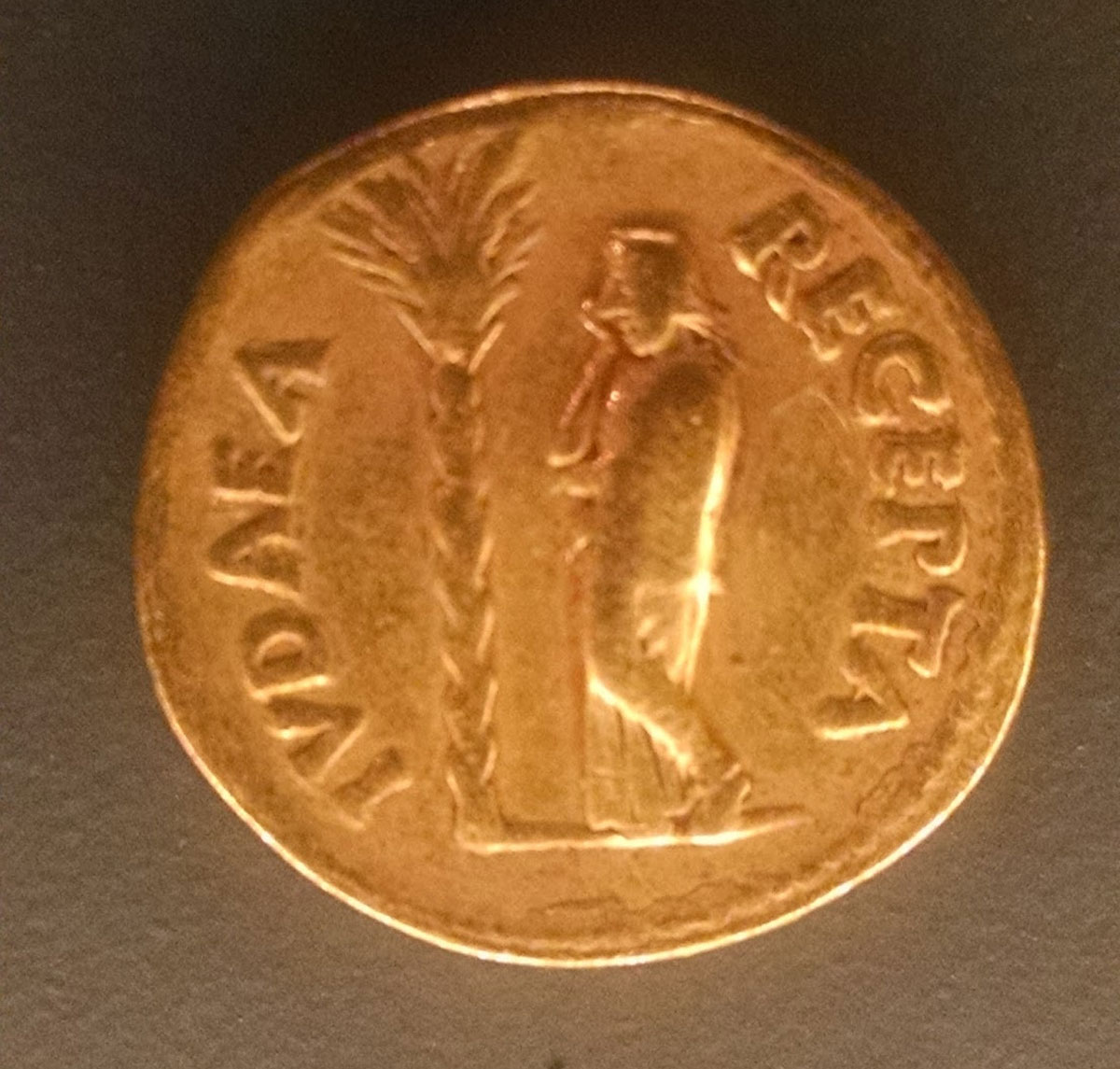 The-Israel-Museum-In-Jerusalem---Coins-Of-Roman-Conquest-Of-Judea