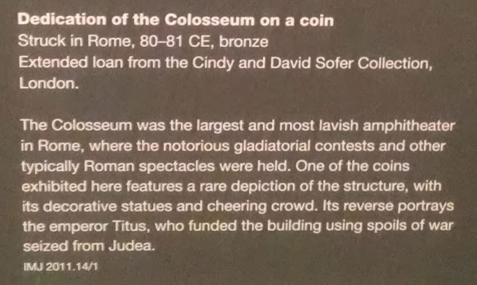 The-Israel-Museum-In-Jerusalem---Coins-Of-Roman-Conquest-Of-Judea