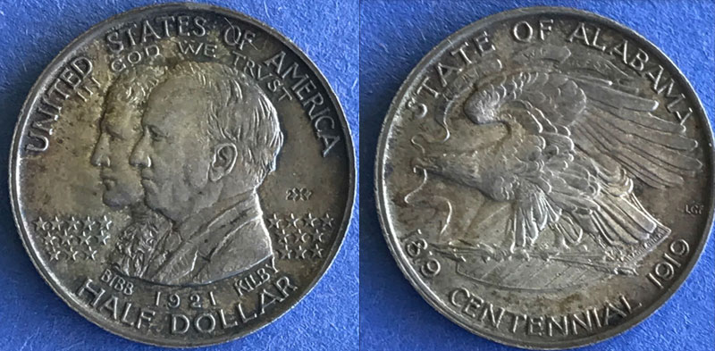5$-Gold-Piece,-Alabama-Commemorative-Half---Worth-Grading?
