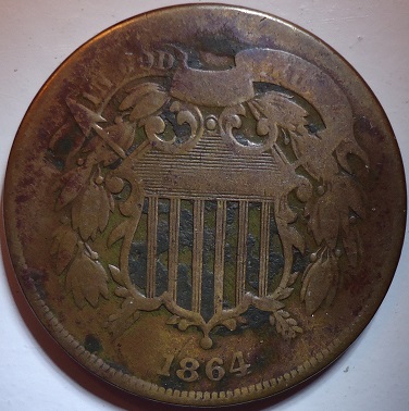 1864-Two-Cent