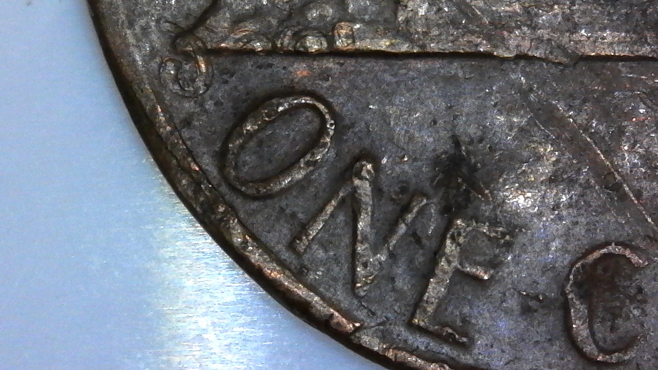 1981-Lincoln-Cent-Multiple-Stamping?