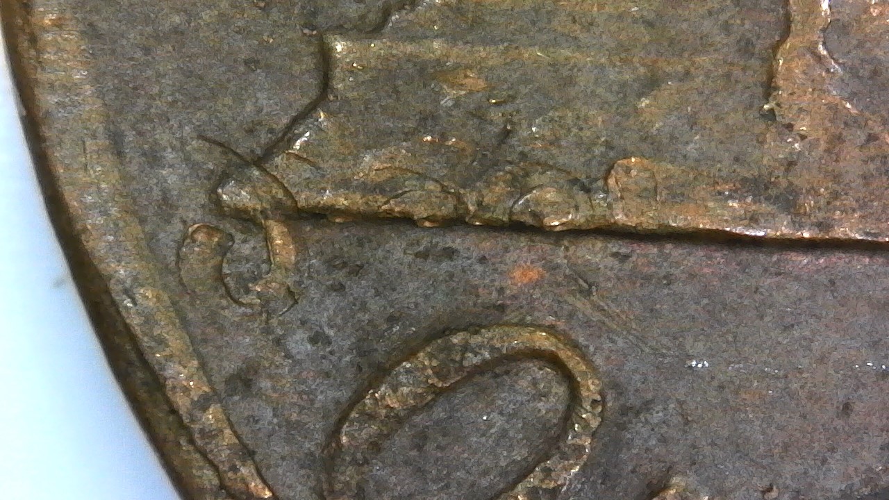 1981-Lincoln-Cent-Multiple-Stamping?
