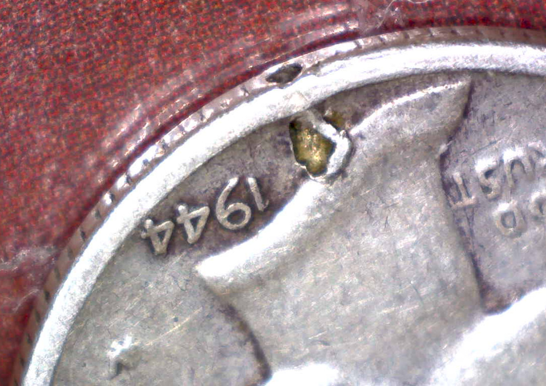 1944-Mercury-Dime-With-Tiny-Hole-In-Edge?