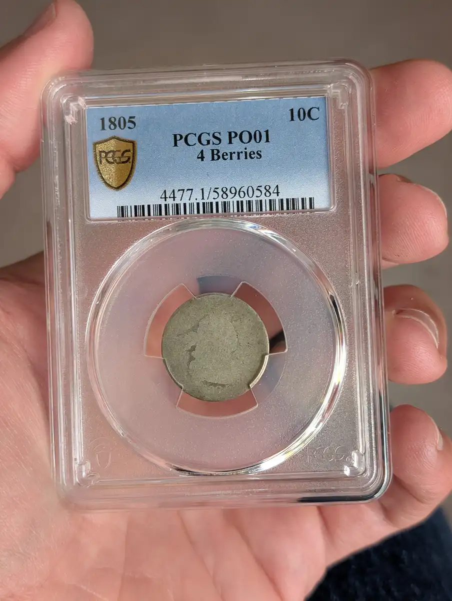 1805-Draped-Bust-Dime---4-Berries