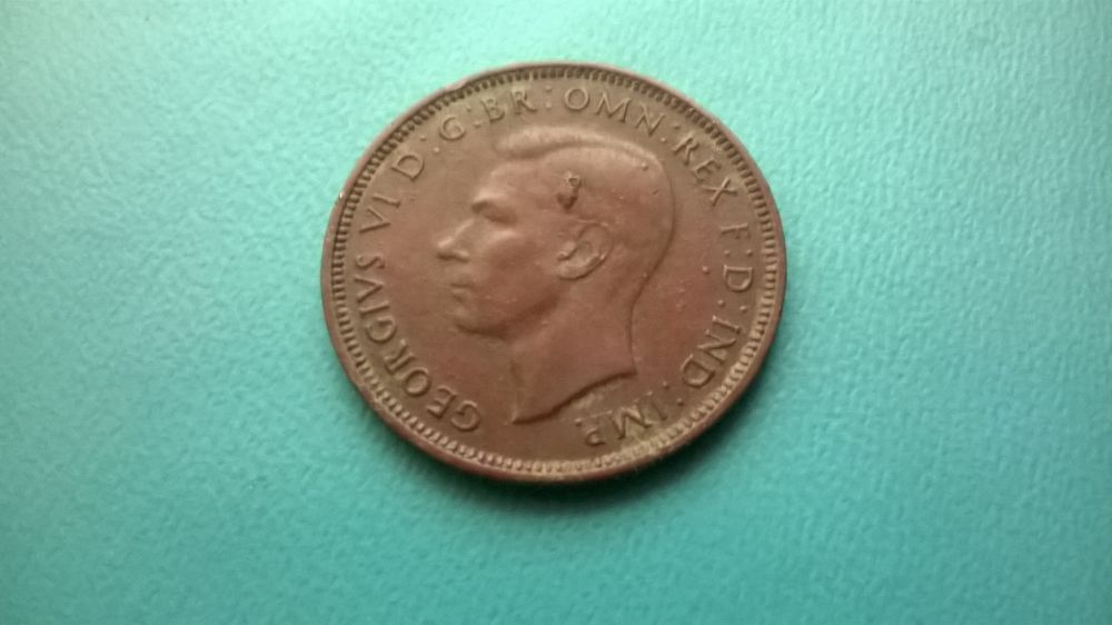 1940-Half-Penny-With-Die-Chip-Error