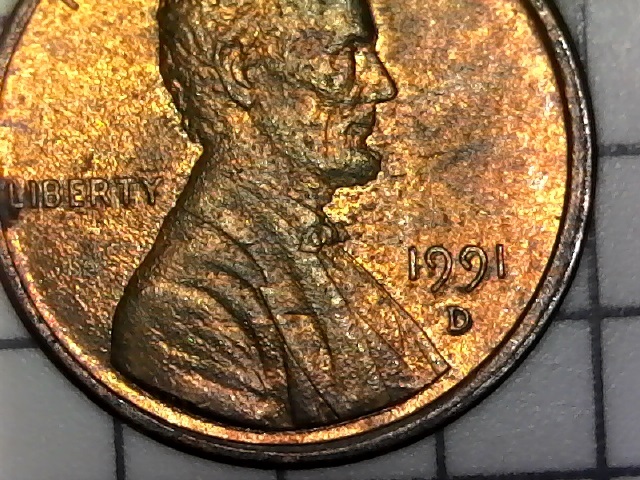 1991-D--LCm-Off-Centered-And-Possible-DD