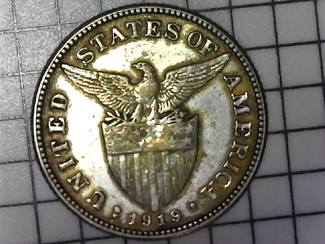 1920-Silver-Philippine-50-Centavo-Coin-Under-USA-No-Mint-Mark