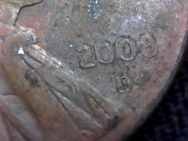 2008-D-Penny-DDO,-Machine-Doubling-Or-Flattening.