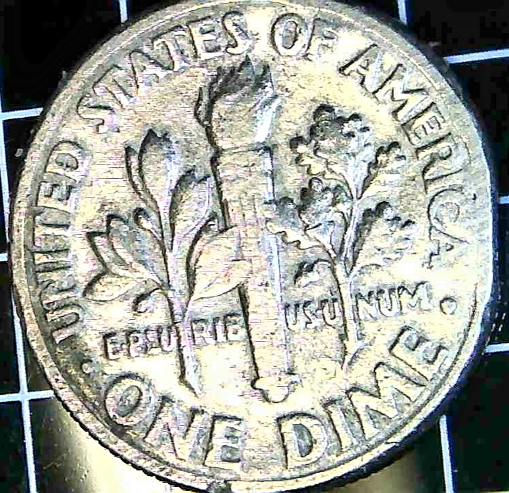 Broadstruck-2007-P-Dime-On-A-Clipped-Planchet