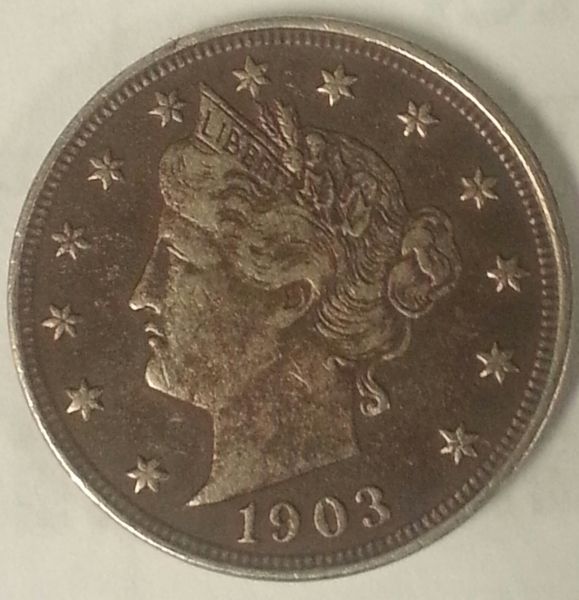 Circulated-1903-V-Nickel-Proof