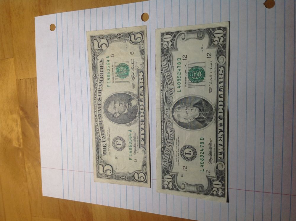 Marking-The-200th-Post-With-World/Us-Banknotes