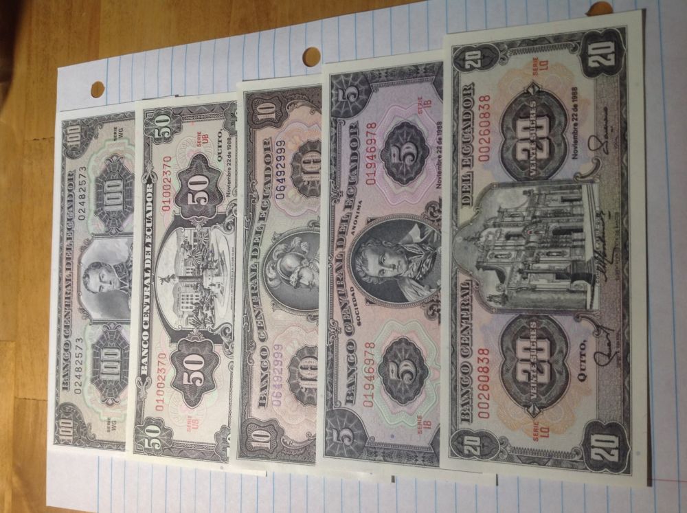 Marking-The-200th-Post-With-World/Us-Banknotes