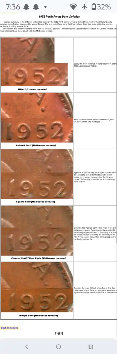 1952-Penny-'2'-Identifying