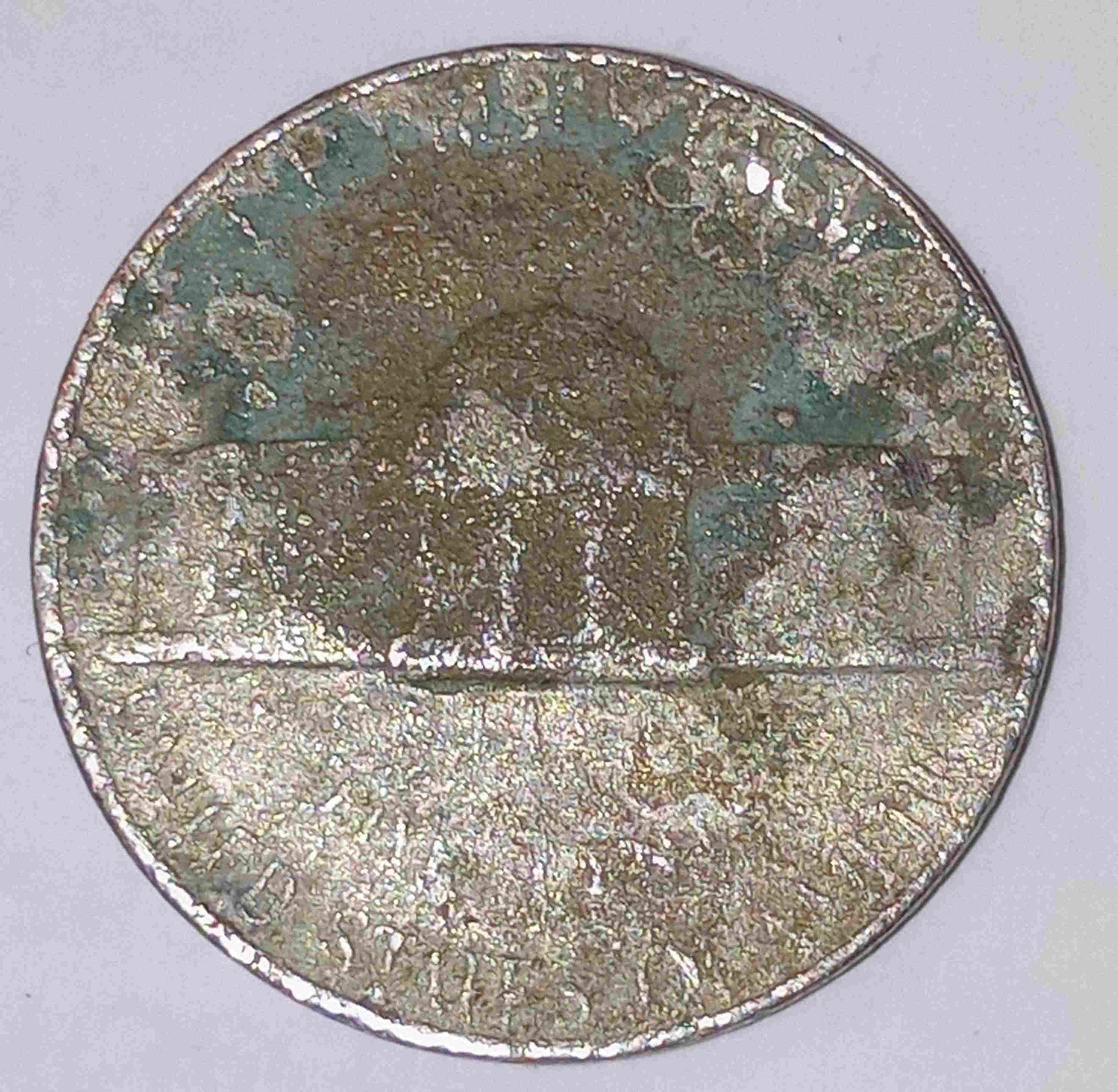 1989-No-Clear-Mint-Mark-Nickel.-Improperly-Annealed.-Copper-Core-Under-Flaking-Nickel-Layer.