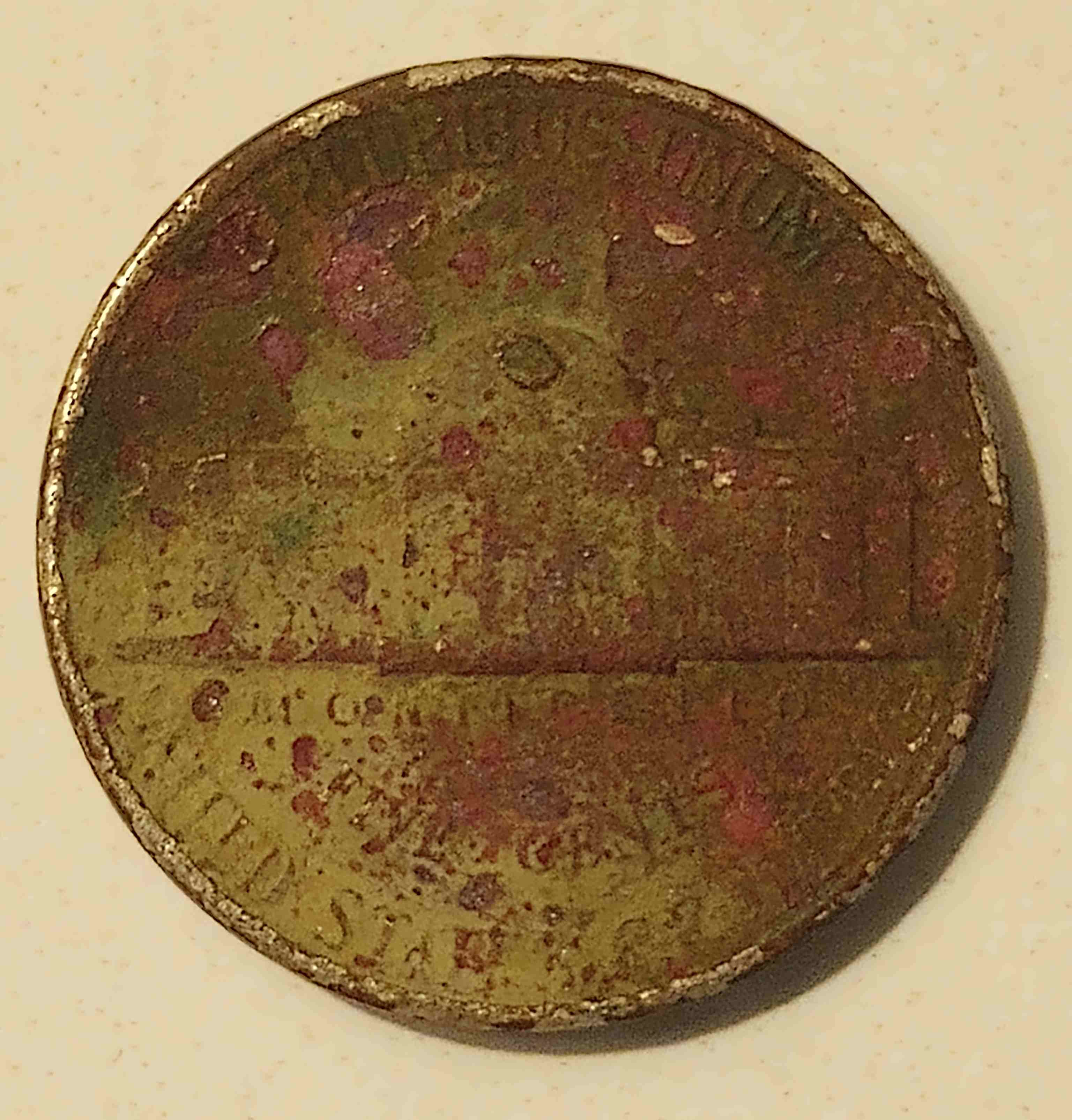 1988-Nickel-With-Green-Corrosion,-Improperly-Annealed-And/Or-Cud-Mint-Error?