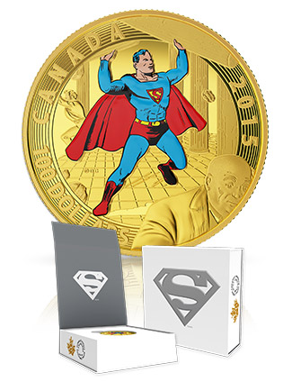 Royal-Canadian-Mint:-2015-Superman-Series