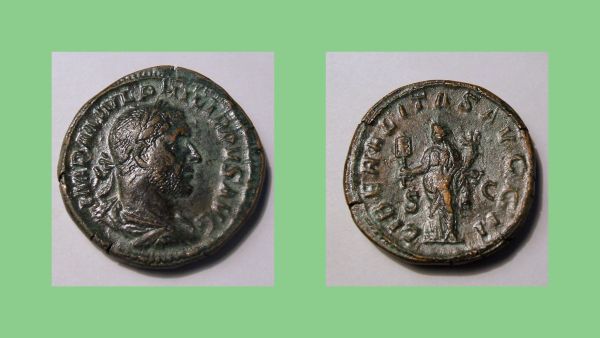 Philip-I-Sestertius