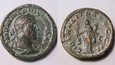 Philip-I-Sestertius