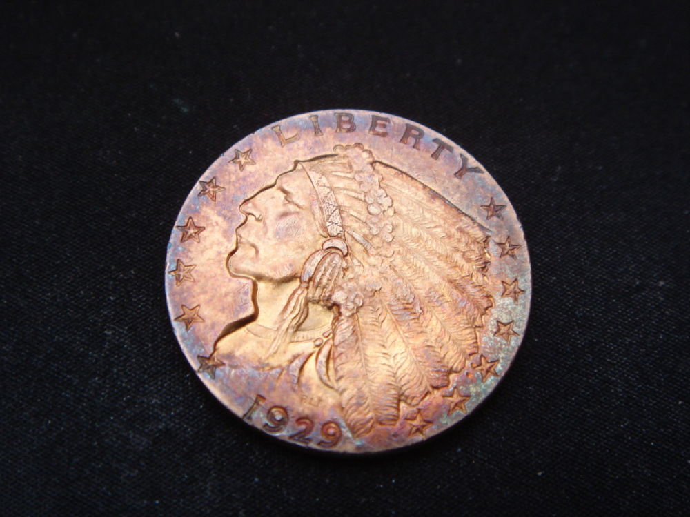 Toned-$2-1/2-Gold