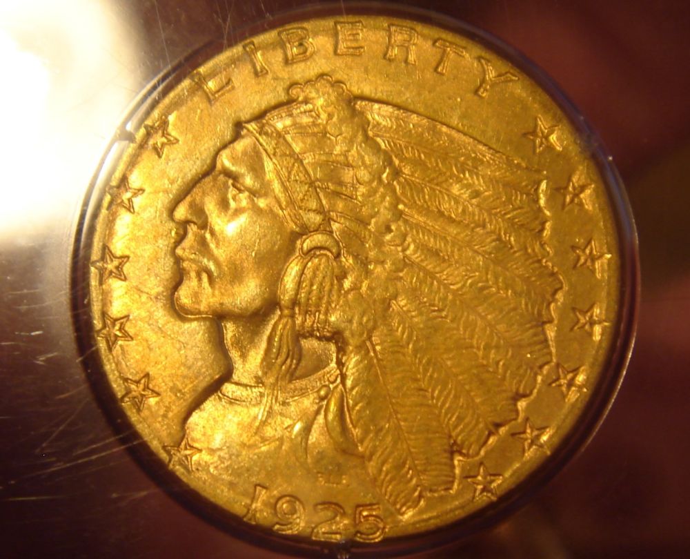 Toned-$2-1/2-Gold