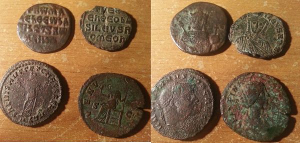 Four-Unknown-Coins,-Look-Roman?