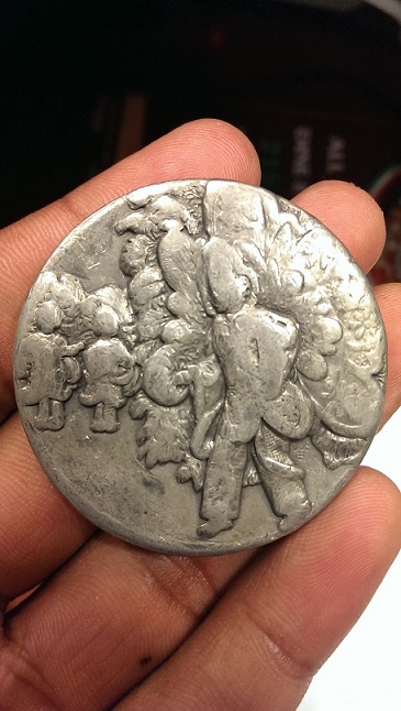 Late-18th/-Early-19th-Century-Silver-Medal/Coin?