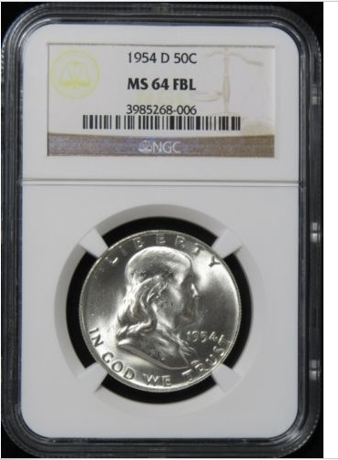 Just-Got-1954-D-Franklin-Half-For-$33,-Good-Deal?