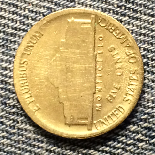 1986-P-Jefferson-Nickel,-Weird-Reverse,-PMD-Or-Not?