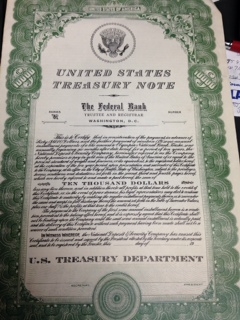 193?-US-Treasury-$10,000-Note-Replica?