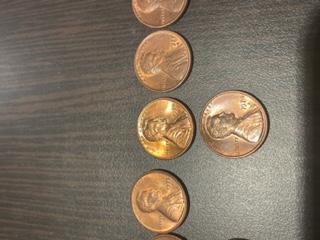 Pennies-From-Coin-Roll-Hunting