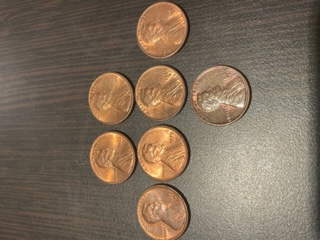 Pennies-From-Coin-Roll-Hunting
