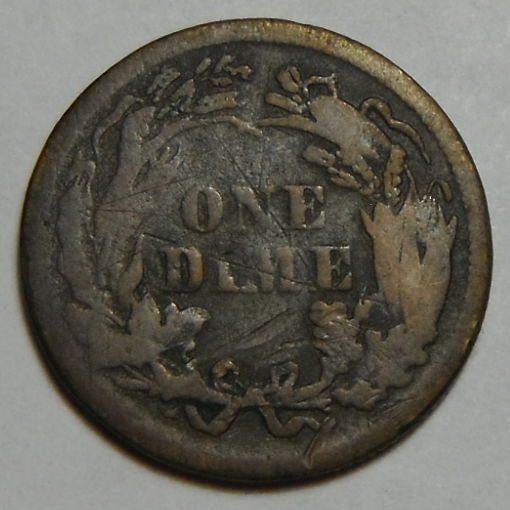 1861-Dime