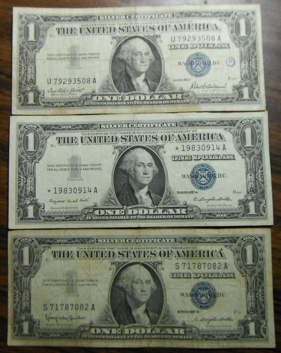 1957-And-1935-Silver-Certificates