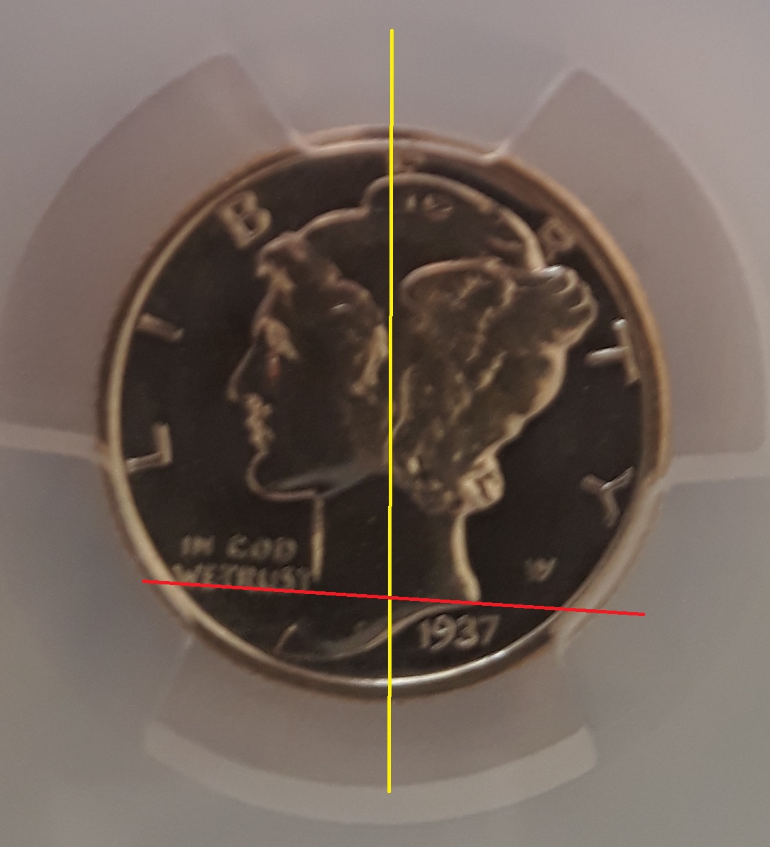 Proof-1937-Mercury-Dime---Obverse/Reverse-Image-Offset-Questions