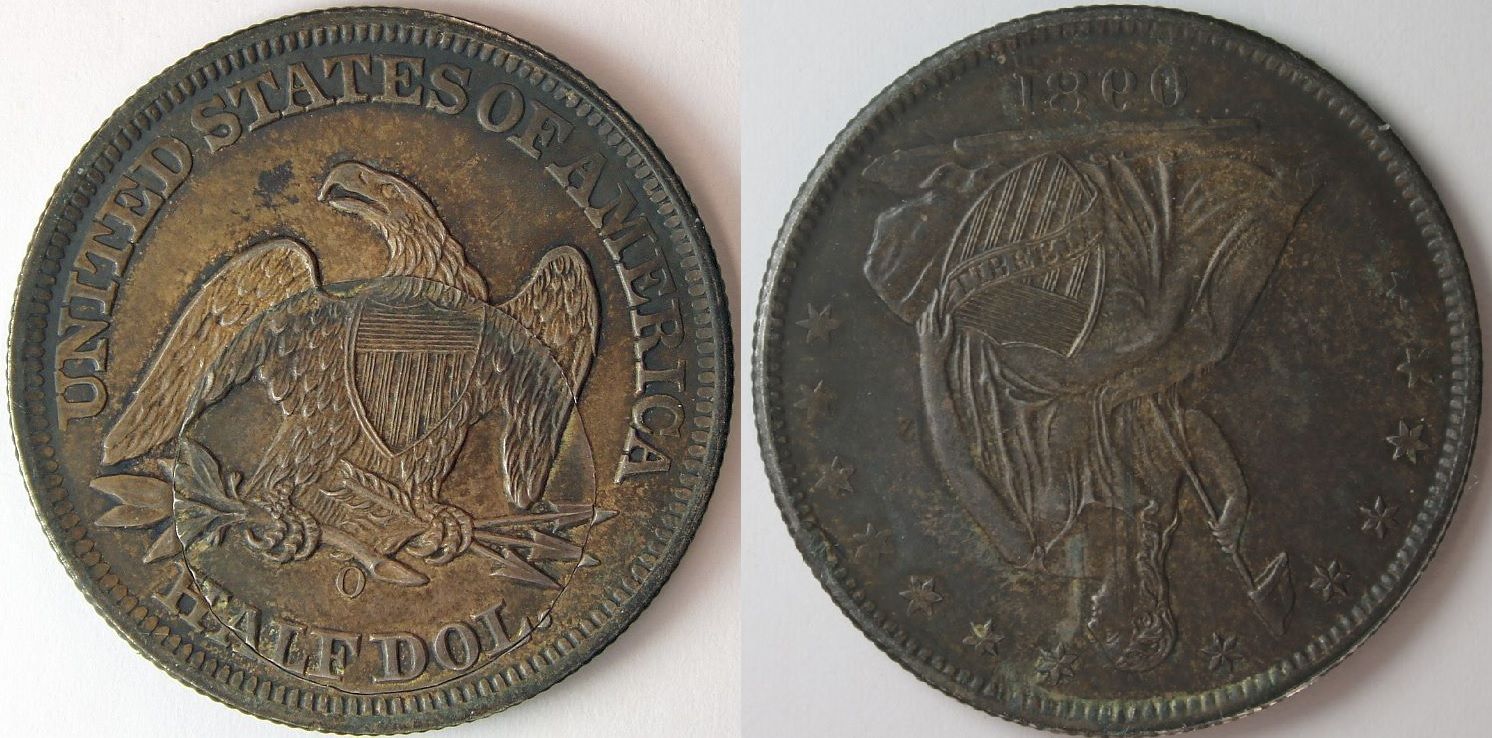 1860-O-Seated-Half-Dollar-Strike-Though-Error