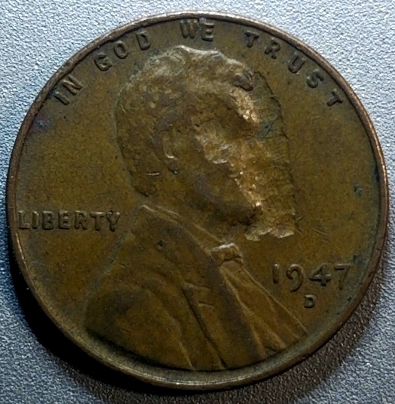 1947-D-Wheat-Cent-OBV-Strike-Thru