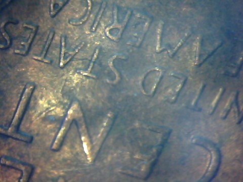 1956-D-Lincoln-Planchet-Error-Lincoln-Profile-On-Reverse